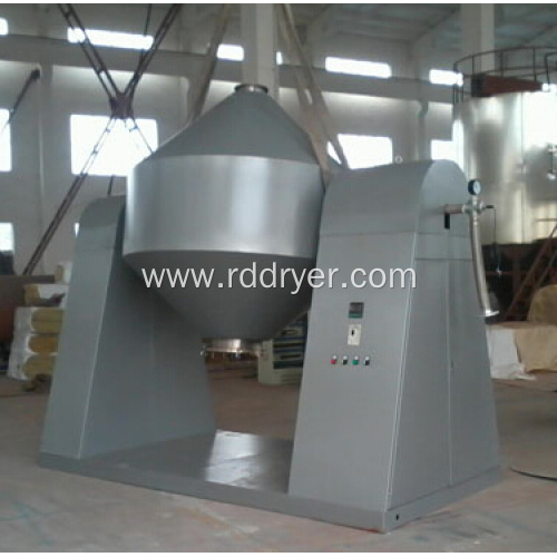 Double screw mixer for powder materials
